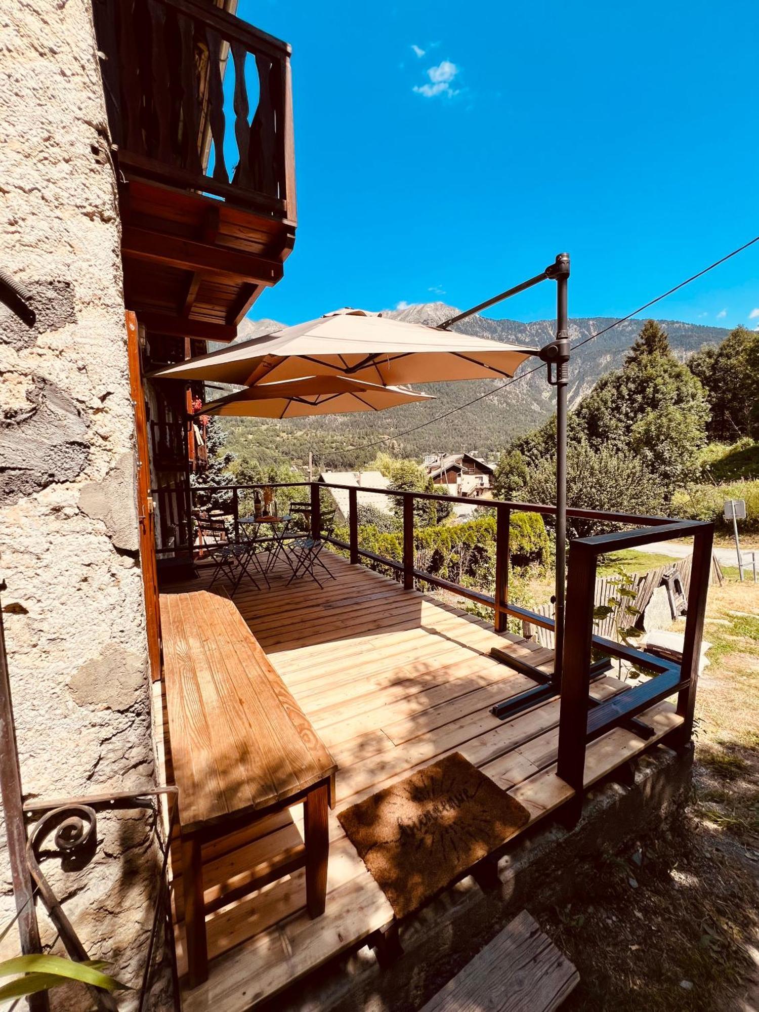 Charmante Maison De Montagne Briancon  Ngoại thất bức ảnh